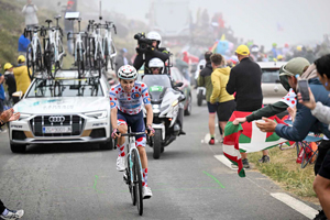 Lenny Martinez on Stage 14 TDF 2025