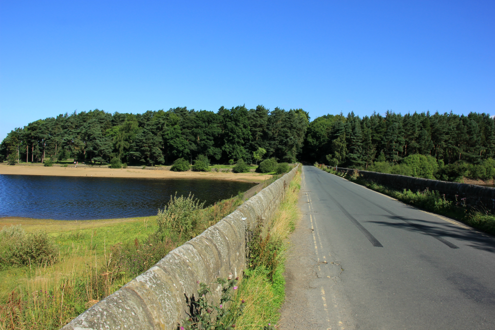 Bridge across Swinsty reservoir inlet Bridge across Swinsty reservoir inlet