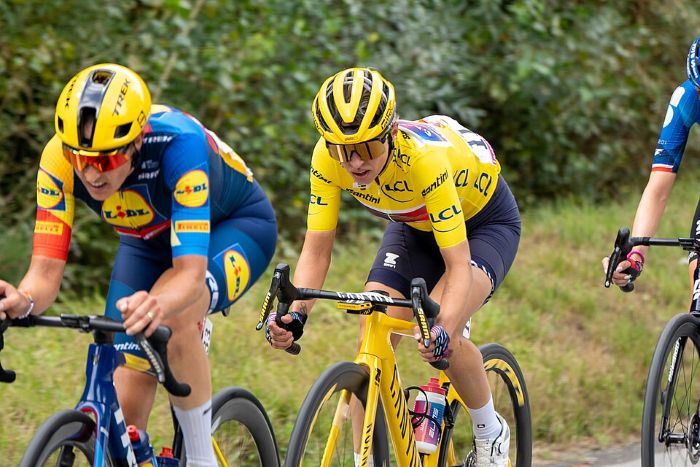 Katarzyna Nieuwiadoma in the 2024 Tour de France Femmes