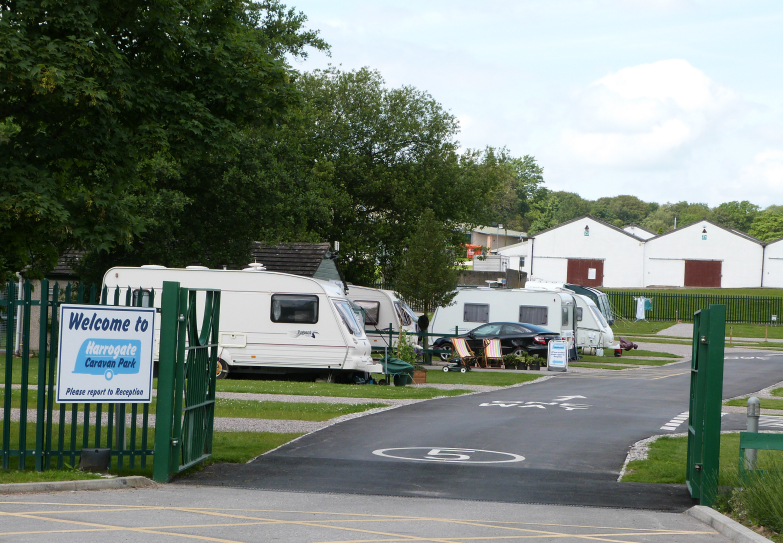 Great Yorkshire Showground caravan site Great Yorkshire Showground caravan site